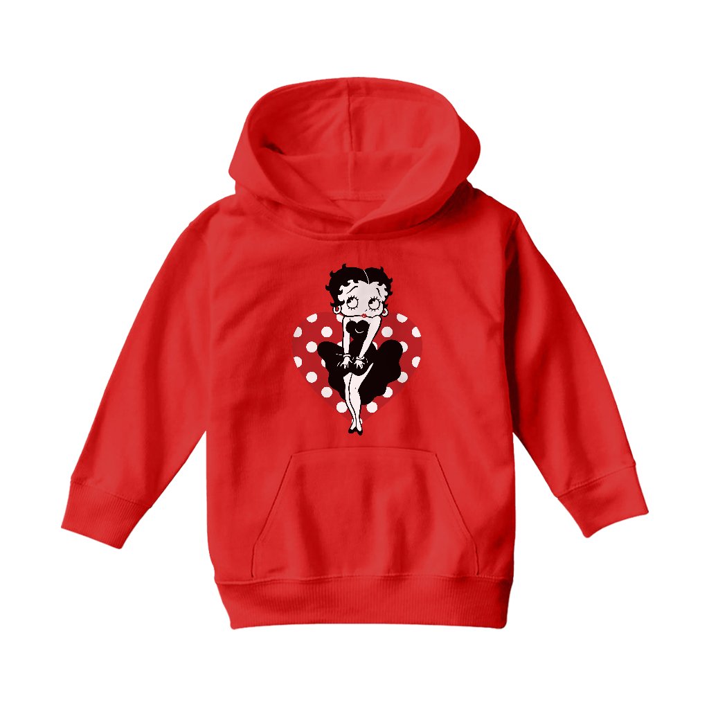 Betty Boop Parody Kids Hooded Sweatshirt-Betty Boop Shop