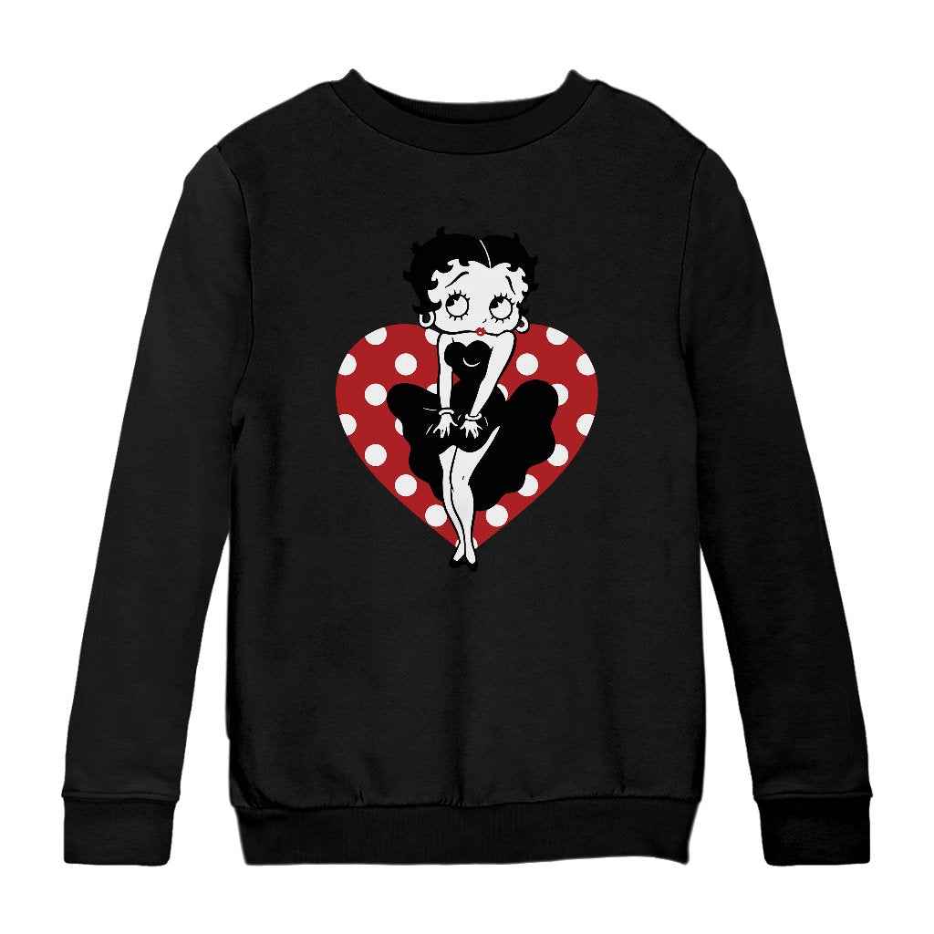 Betty Boop Parody Kids Sweatshirt-Betty Boop Shop