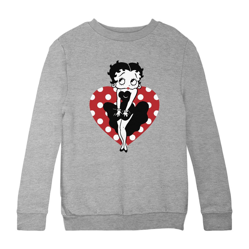 Betty Boop Parody Kids Sweatshirt-Betty Boop Shop