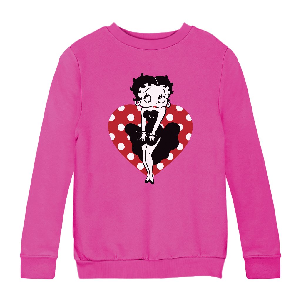 Betty Boop Parody Kids Sweatshirt-Betty Boop Shop