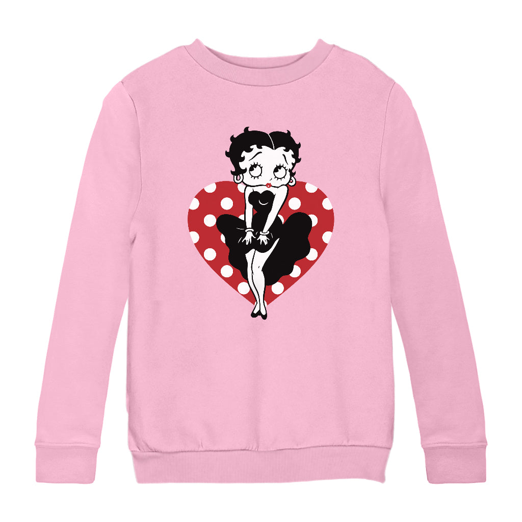 Betty Boop Parody Kids Sweatshirt-Betty Boop Shop