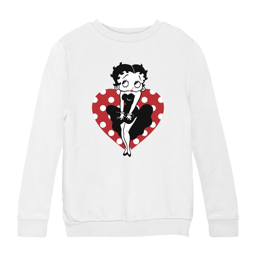 Betty Boop Parody Kids Sweatshirt-Betty Boop Shop