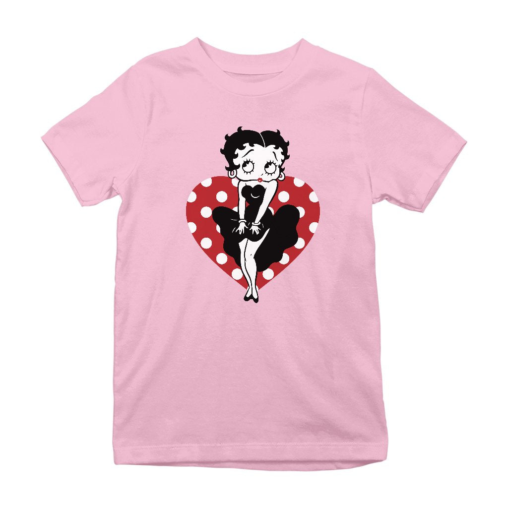 Betty Boop Parody Kids T-Shirt-Betty Boop Shop
