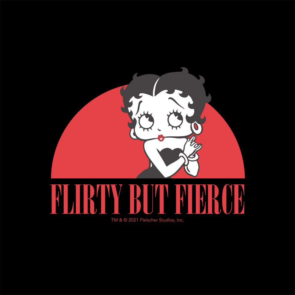 Betty Boop Confident Flirty But Fierce A4 Print-Betty Boop Shop