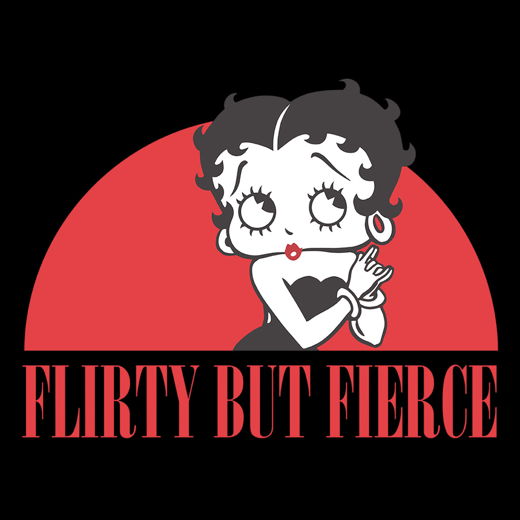 Flirty but Fierce Betty Boop Women's T-Shirt-Betty Boop Shop