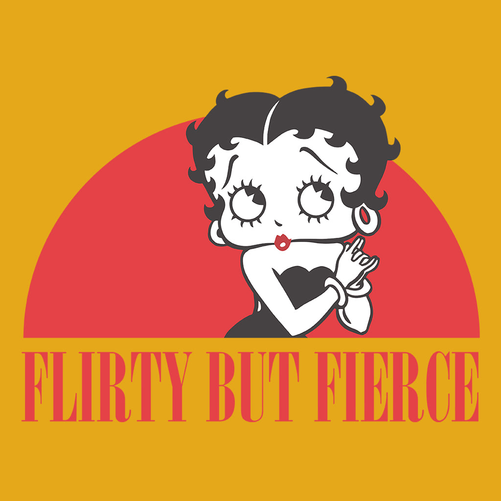 Flirty but Fierce Betty Boop Women's T-Shirt-Betty Boop Shop