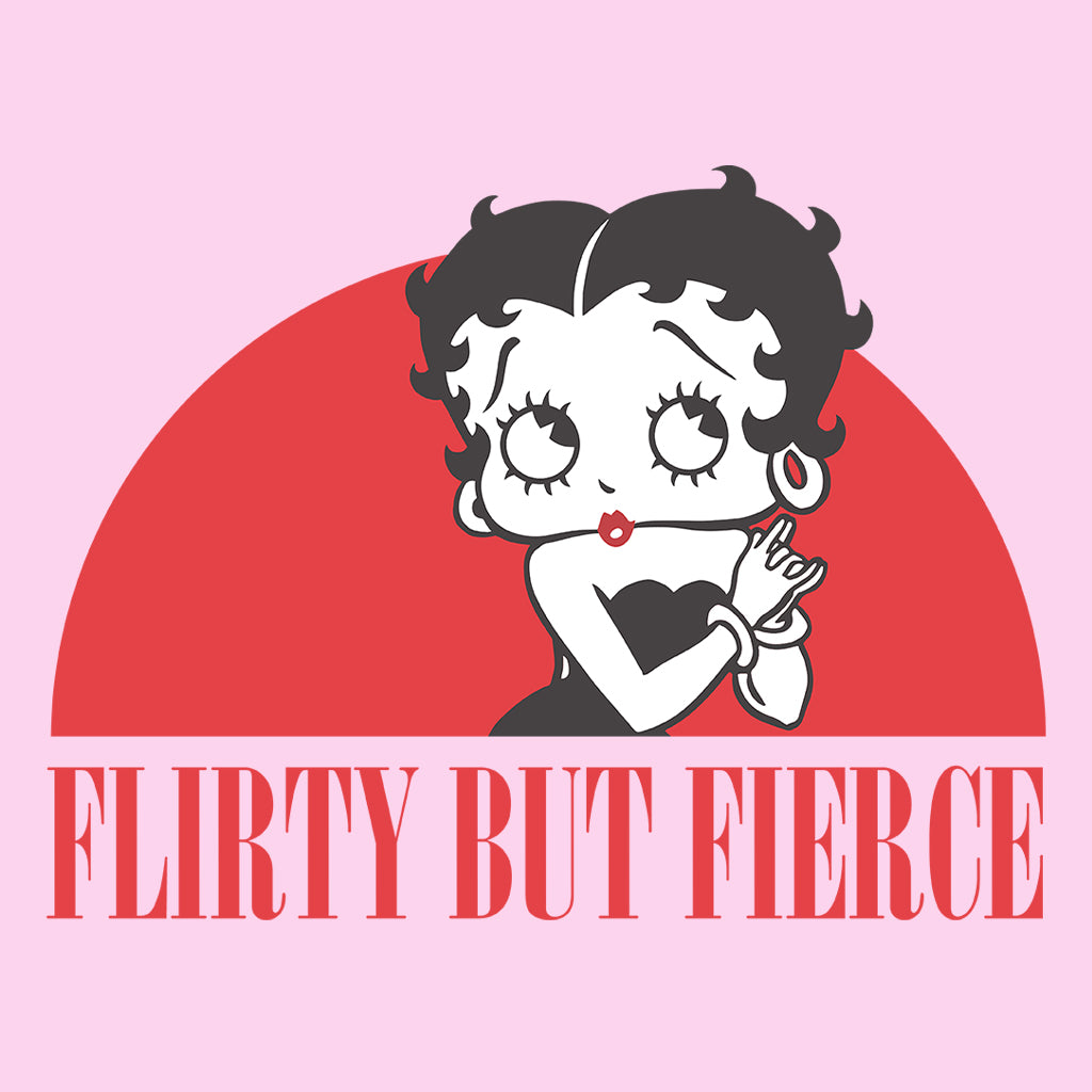 Flirty but Fierce Betty Boop Women's T-Shirt-Betty Boop Shop
