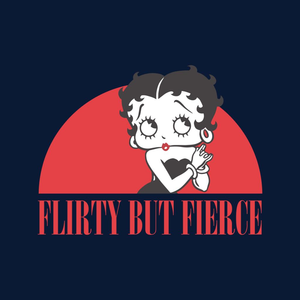 Betty Boop Confident Flirty But Fierce Women's Vest-Betty Boop Shop