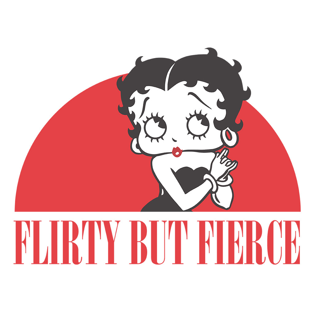 Flirty but Fierce Betty Boop Women's T-Shirt-Betty Boop Shop