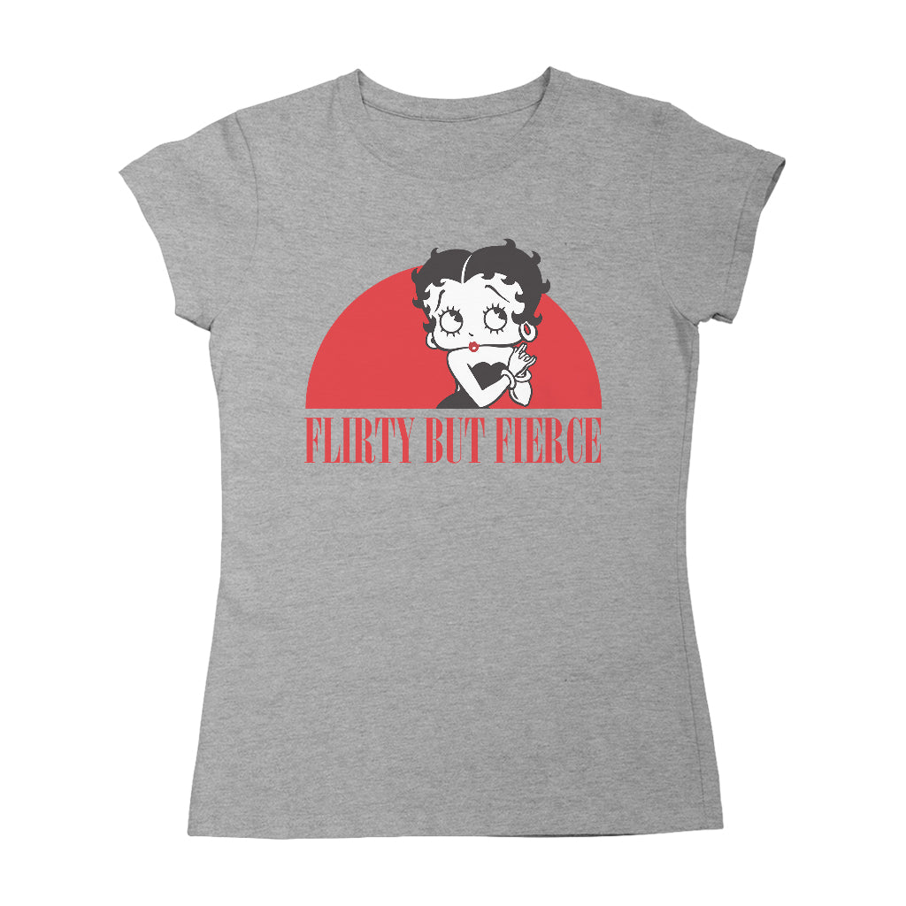 Flirty but Fierce Betty Boop Women's T-Shirt-Betty Boop Shop