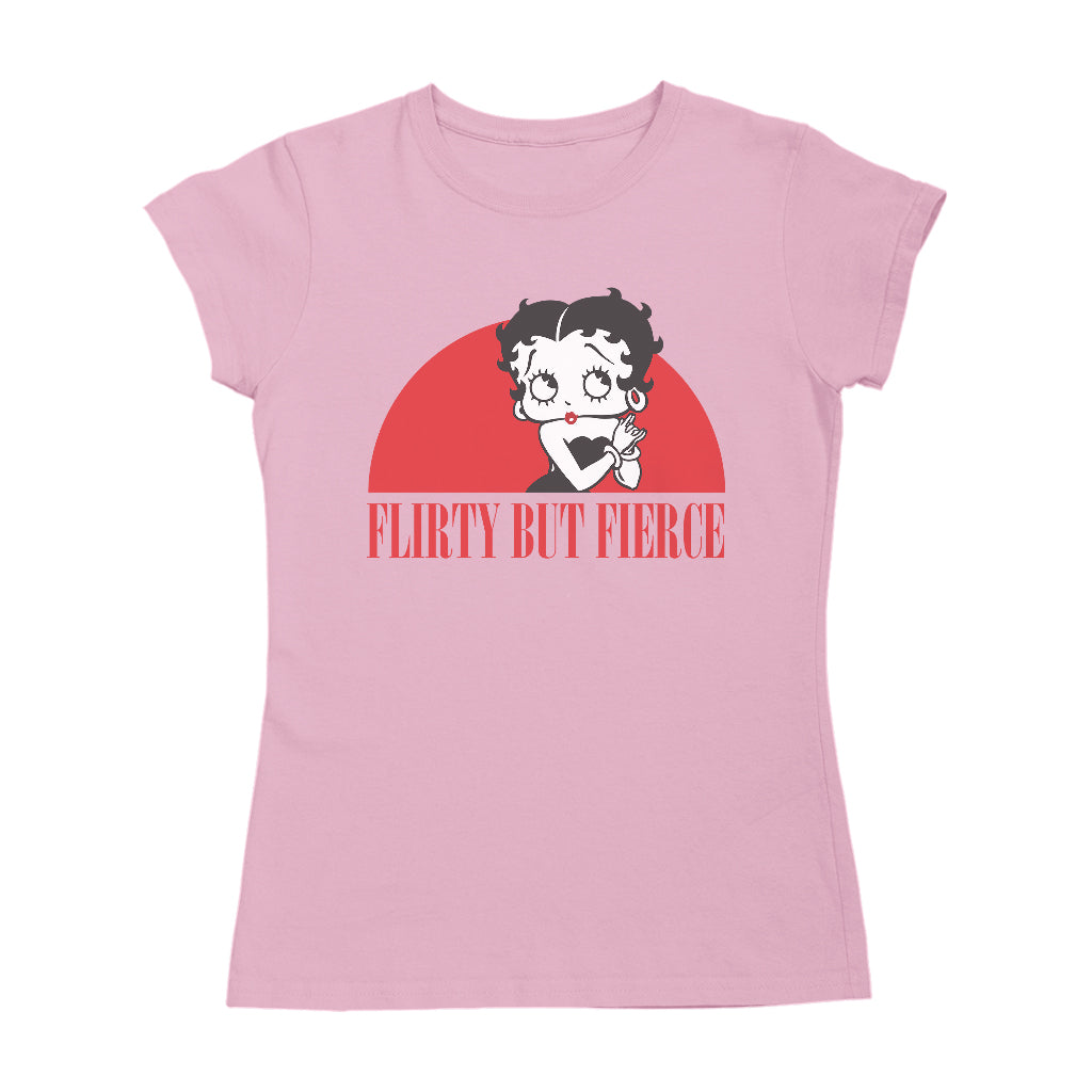 Flirty but Fierce Betty Boop Women's T-Shirt-Betty Boop Shop