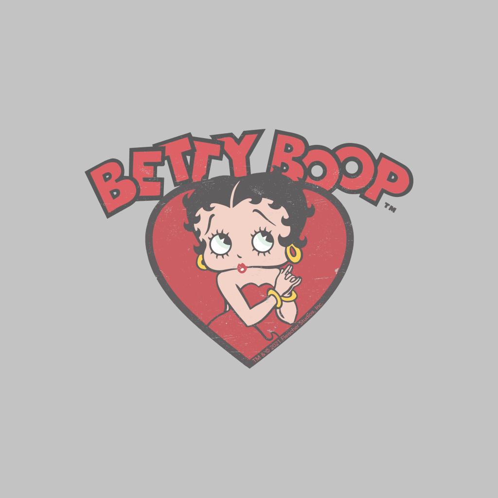 Betty Boop Love Red Dress A4 Print-Betty Boop Shop