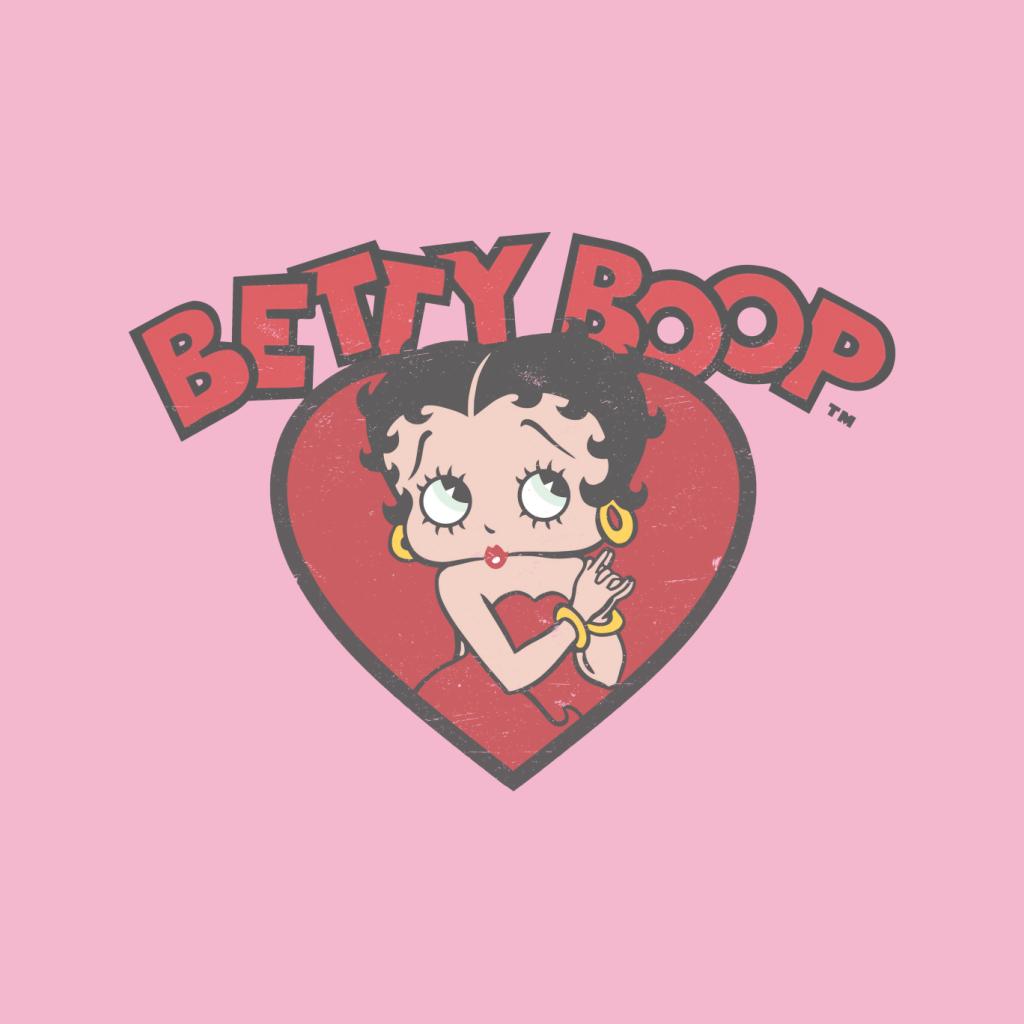 Betty Boop Love Red Dress Kids T-Shirt-Betty Boop Shop