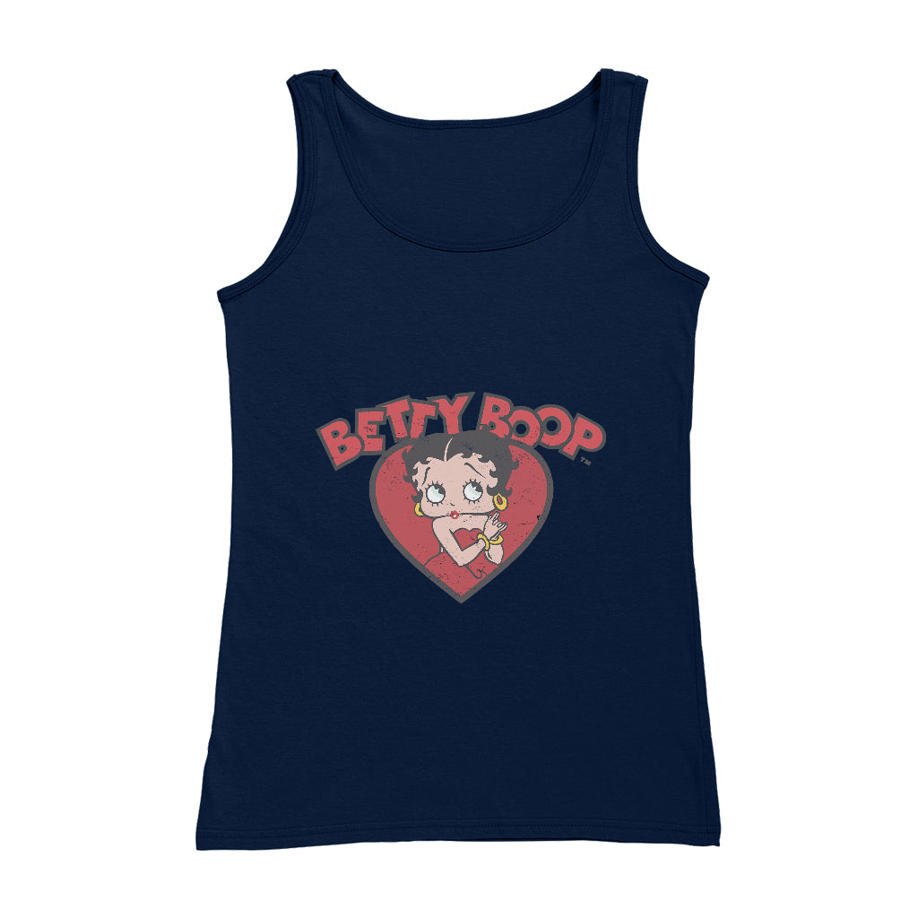 Betty Boop Love Red Dress Women's Vest-Betty Boop Shop