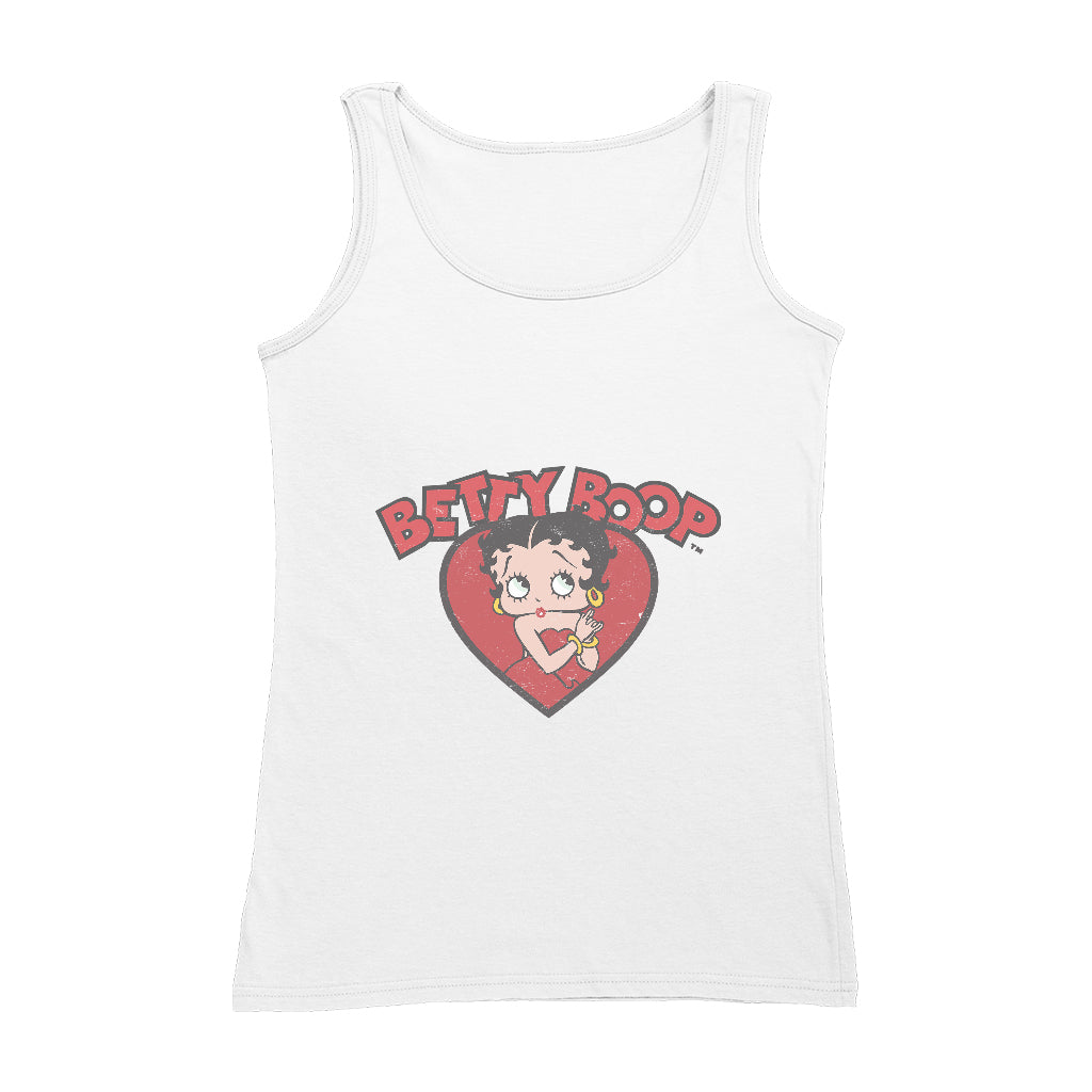 Betty Boop Love Red Dress Women's Vest-Betty Boop Shop