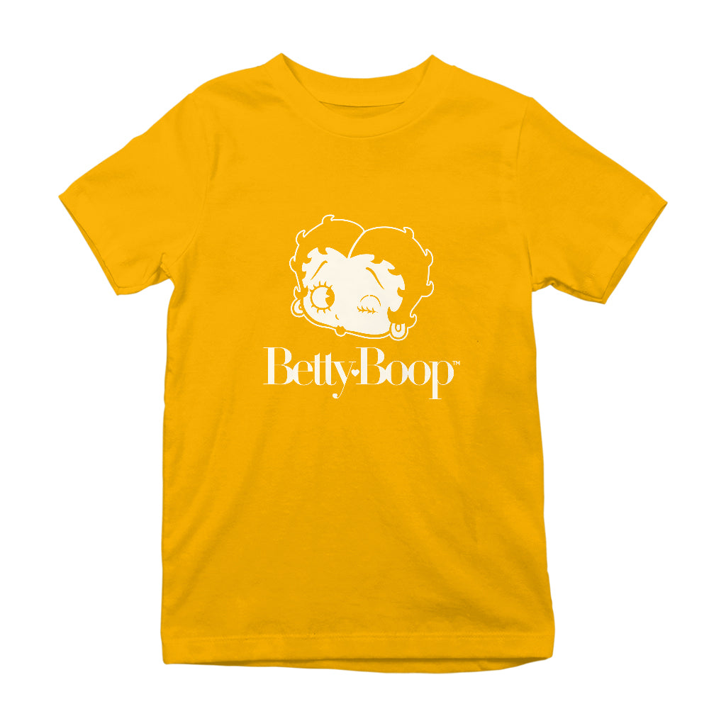 Betty Boop Winks Kids T-Shirt-Betty Boop Shop