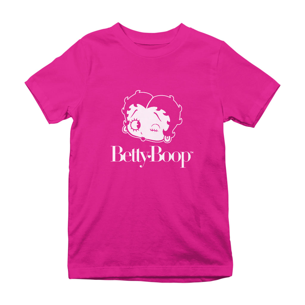 Betty Boop Winks Kids T-Shirt-Betty Boop Shop