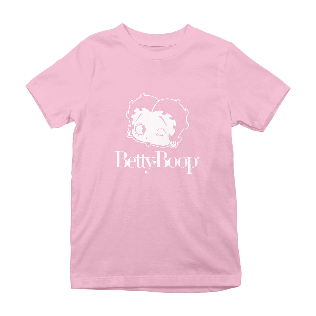 Betty Boop Winks Kids T-Shirt-Betty Boop Shop
