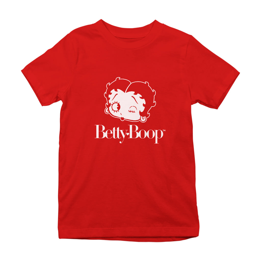 Betty Boop Winks Kids T-Shirt-Betty Boop Shop