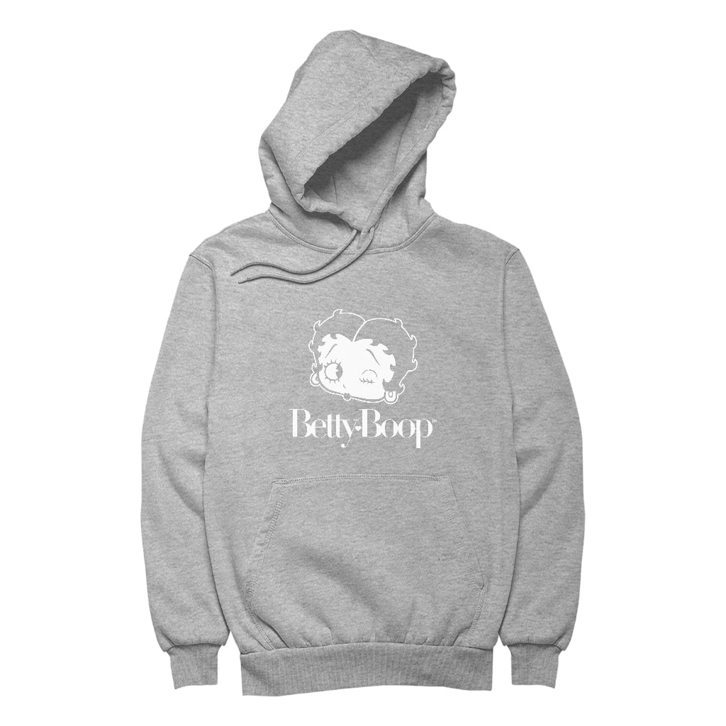 Betty Boop Winks Men's Hooded Sweatshirt-Betty Boop Shop