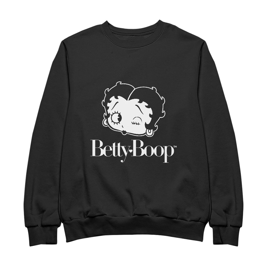 Betty Boop Winks Women's Sweatshirt-Betty Boop Shop