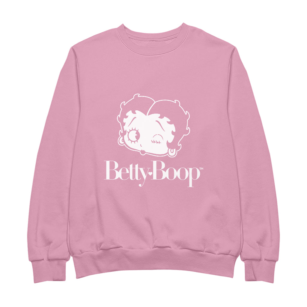 Betty Boop Winks Women's Sweatshirt-Betty Boop Shop