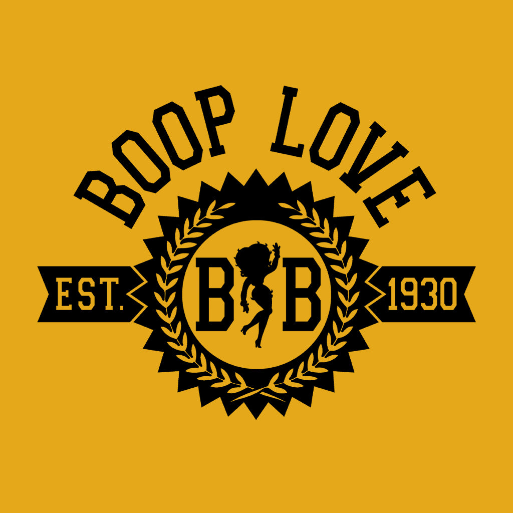 Betty Boop BB Crest Emblem Women's T-Shirt-Betty Boop Shop