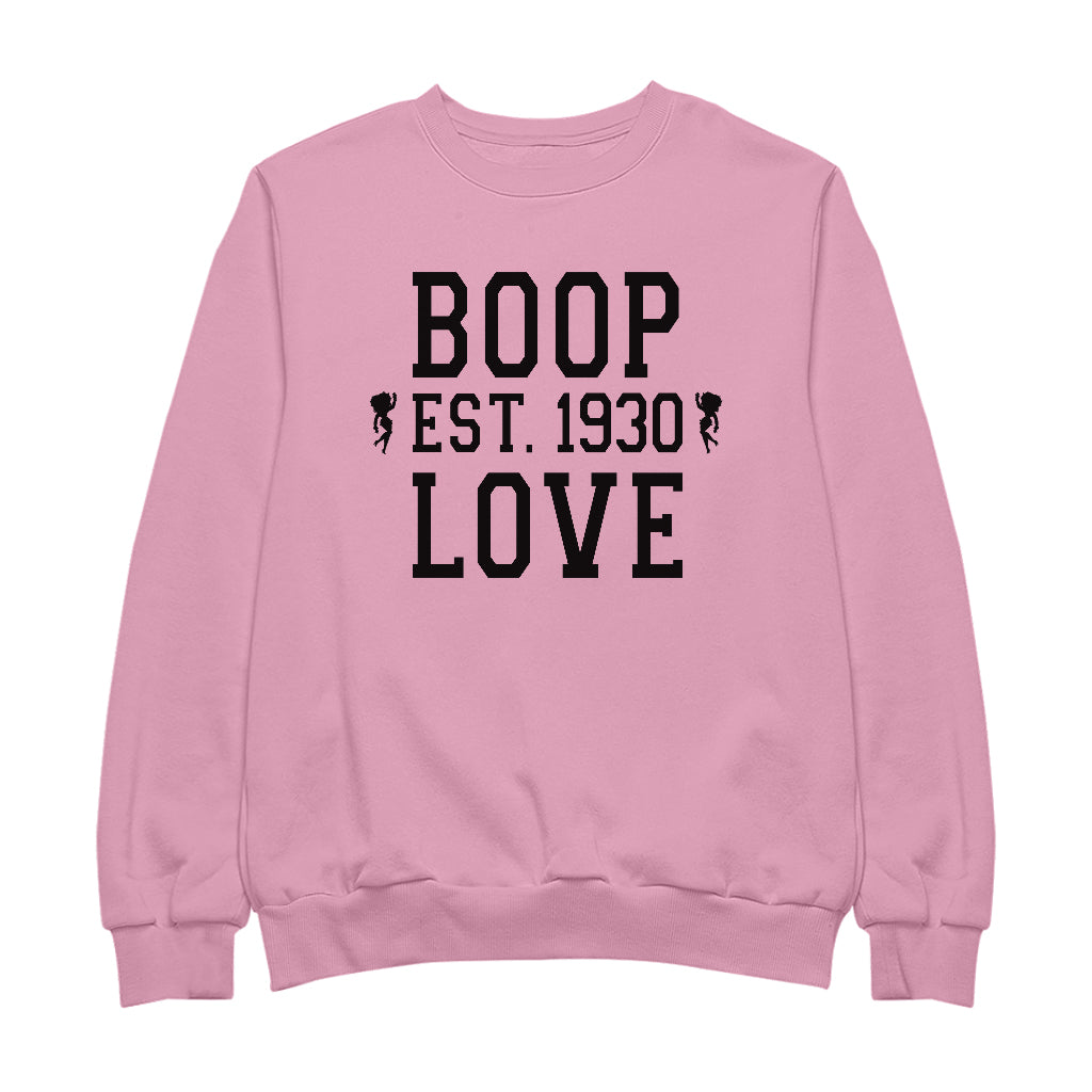 Betty Boop Love Est.1930 Men's Sweatshirt-Betty Boop Shop