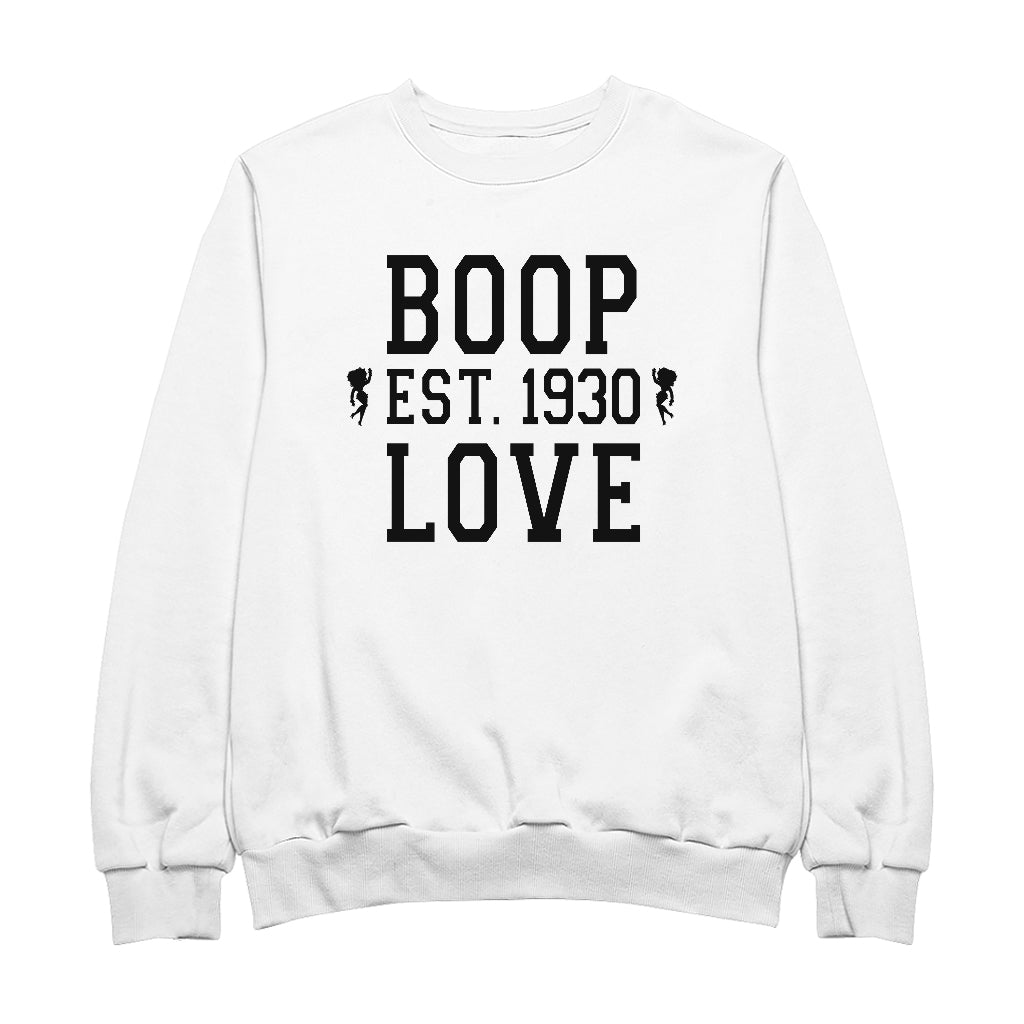 Betty Boop Love Est.1930 Women's Sweatshirt
