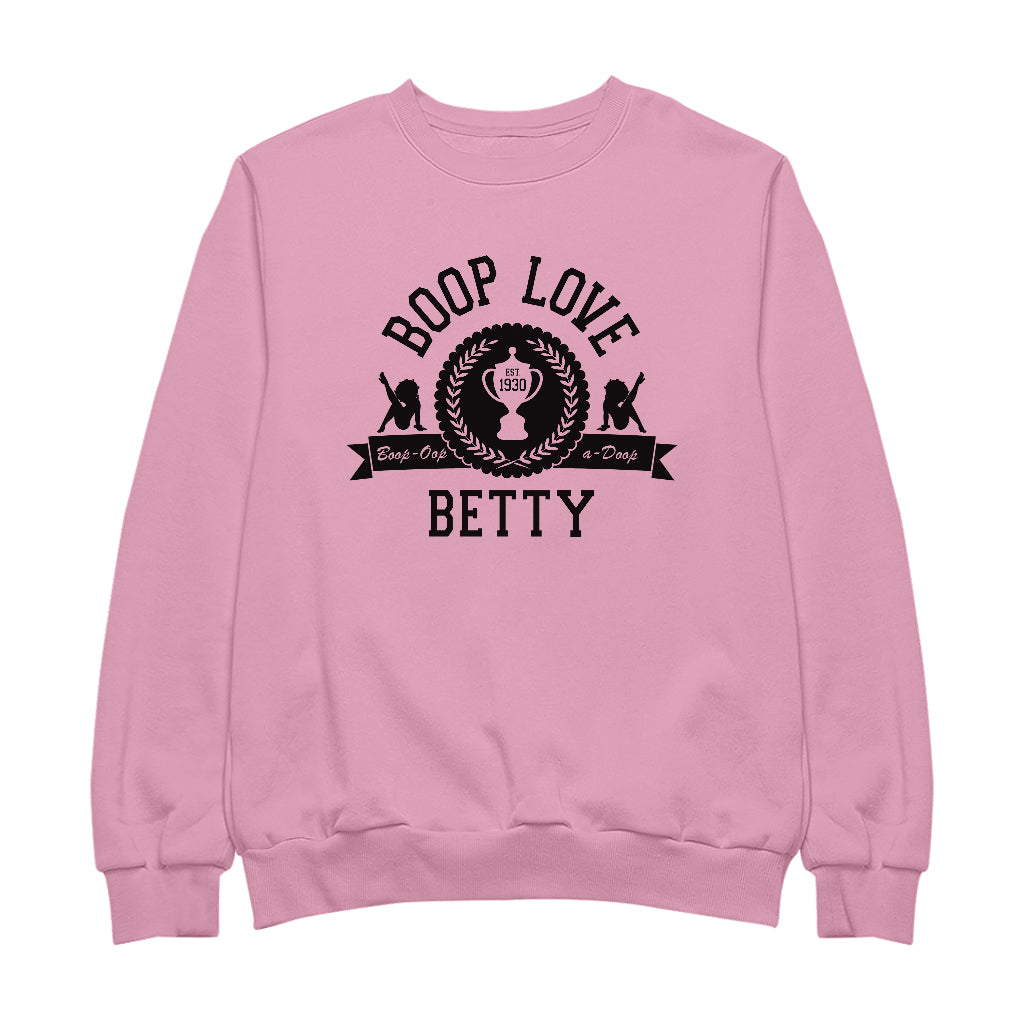 Betty Boop Boop Love Est.1930 Men's Sweatshirt-Betty Boop Shop