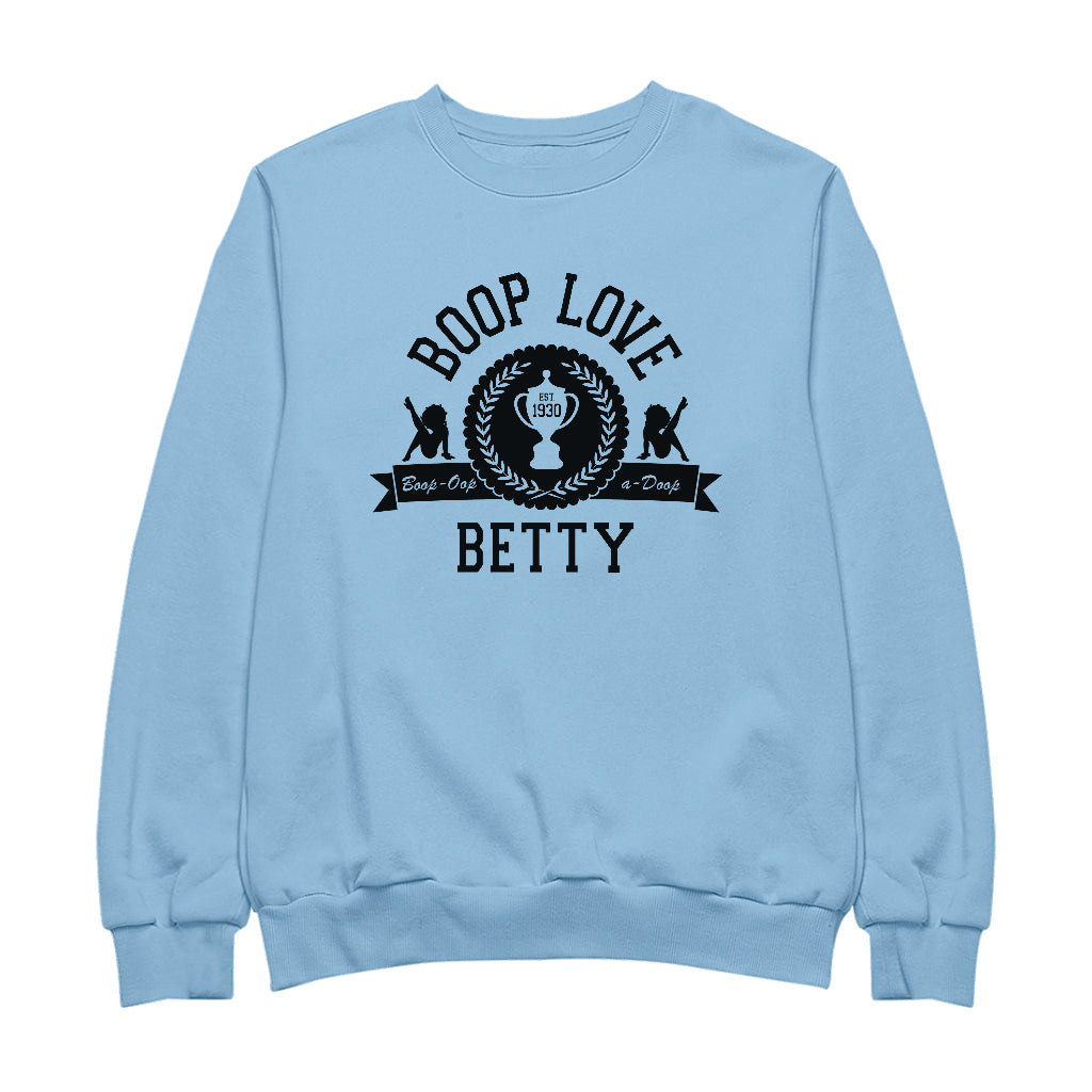 Betty Boop Boop Love Est.1930 Men's Sweatshirt-Betty Boop Shop