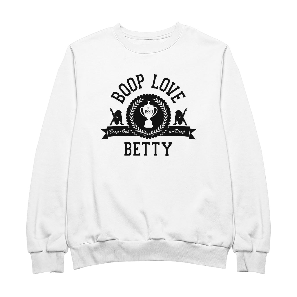 Betty Boop Boop Love Est.1930 Men's Sweatshirt-Betty Boop Shop