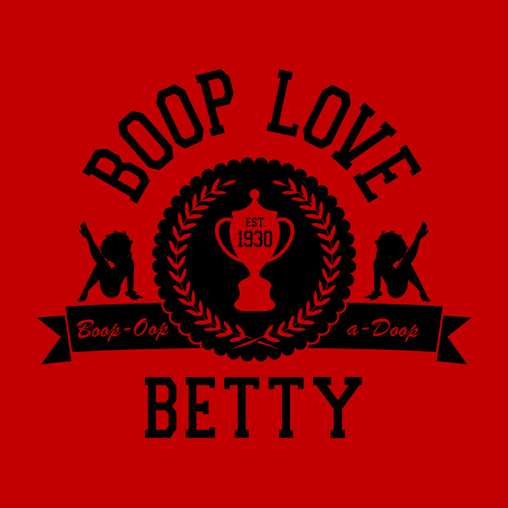 Betty Boop Boop Love Est.1930 Men's Sweatshirt-Betty Boop Shop