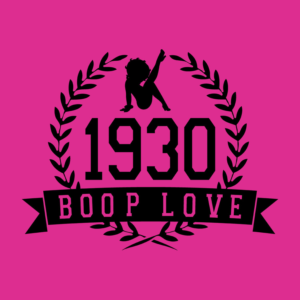 Betty Boop 1930 Crest Kids Hooded Sweatshirt-Betty Boop Shop