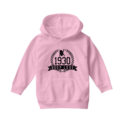 Betty Boop 1930 Crest Kids Hooded Sweatshirt