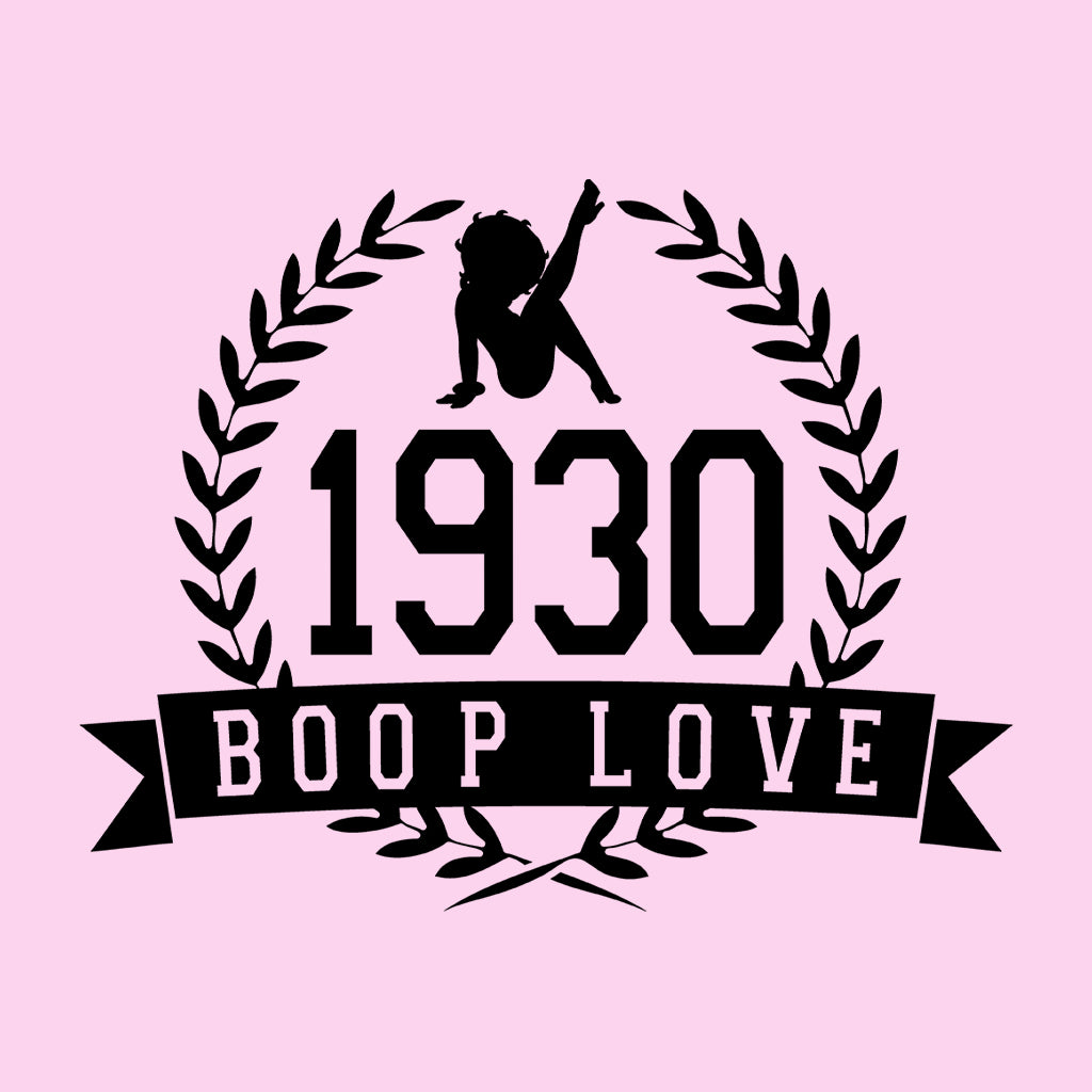 Betty Boop 1930 Crest Women's Hooded Sweatshirt-Betty Boop Shop
