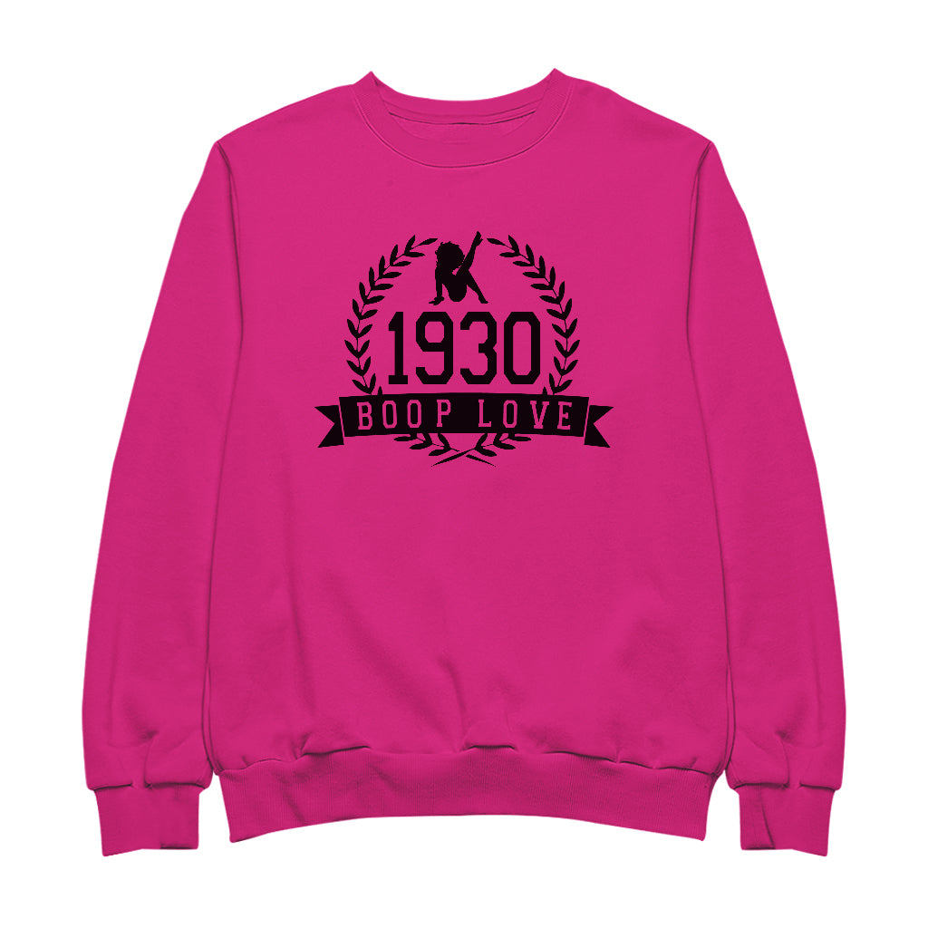 Betty Boop 1930 Crest Men's Sweatshirt-Betty Boop Shop