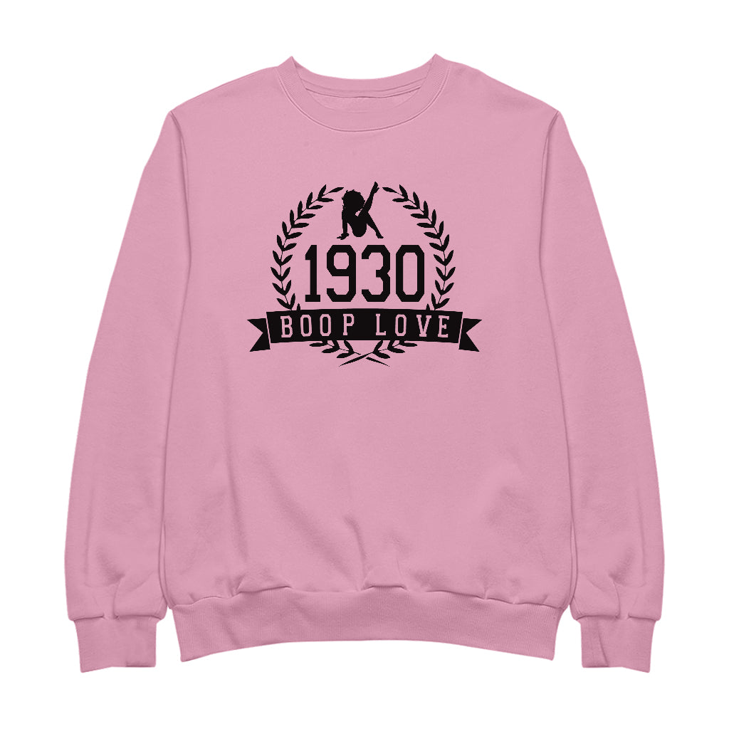 Betty Boop 1930 Crest Men's Sweatshirt-Betty Boop Shop