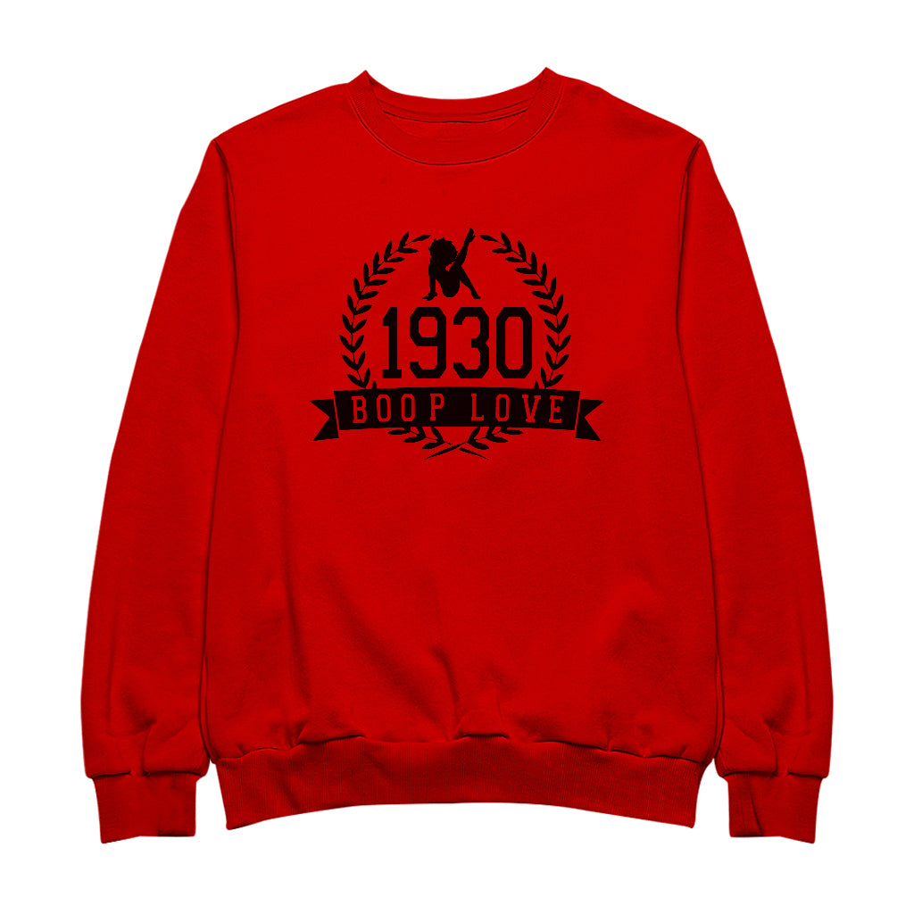 Betty Boop 1930 Crest Men's Sweatshirt-Betty Boop Shop