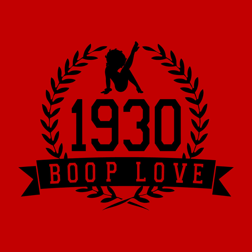 Betty Boop 1930 Crest Kids Hooded Sweatshirt-Betty Boop Shop