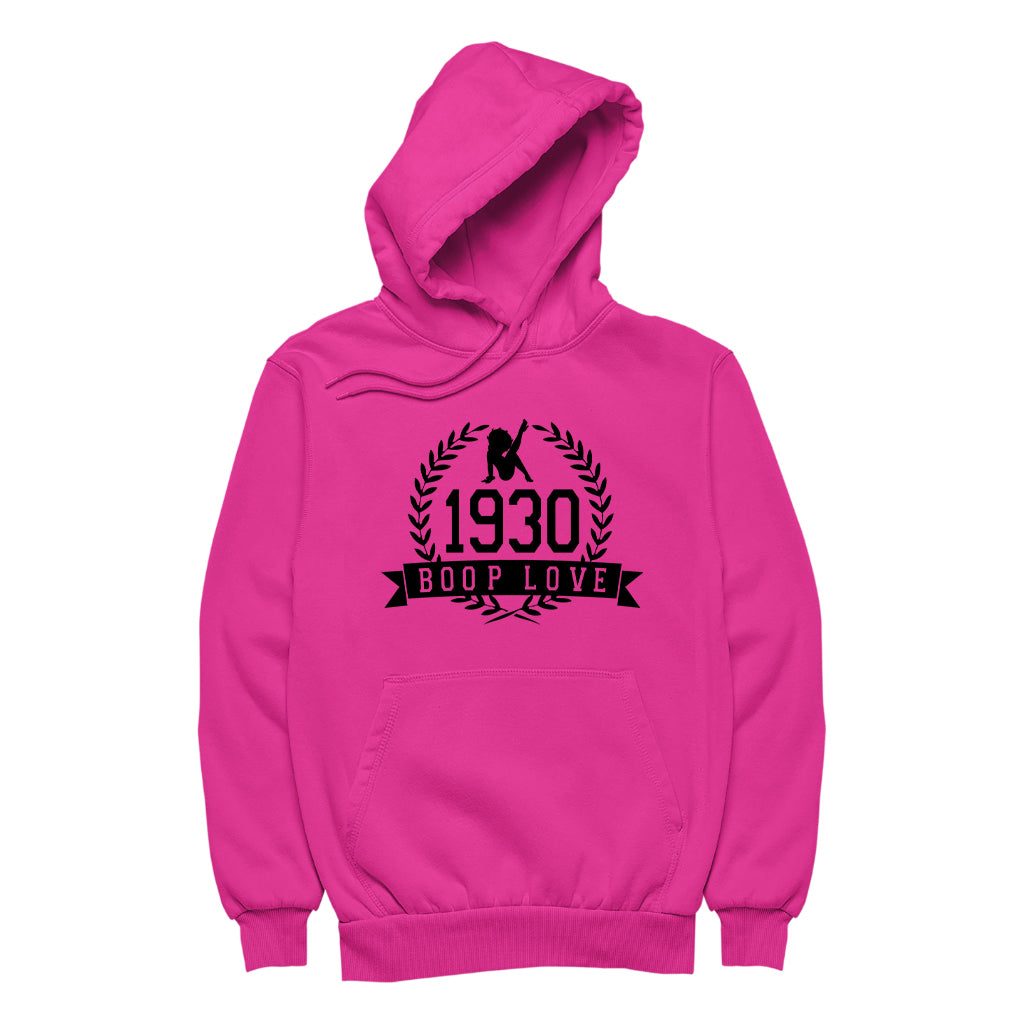 Betty Boop 1930 Crest Women's Hooded Sweatshirt-Betty Boop Shop