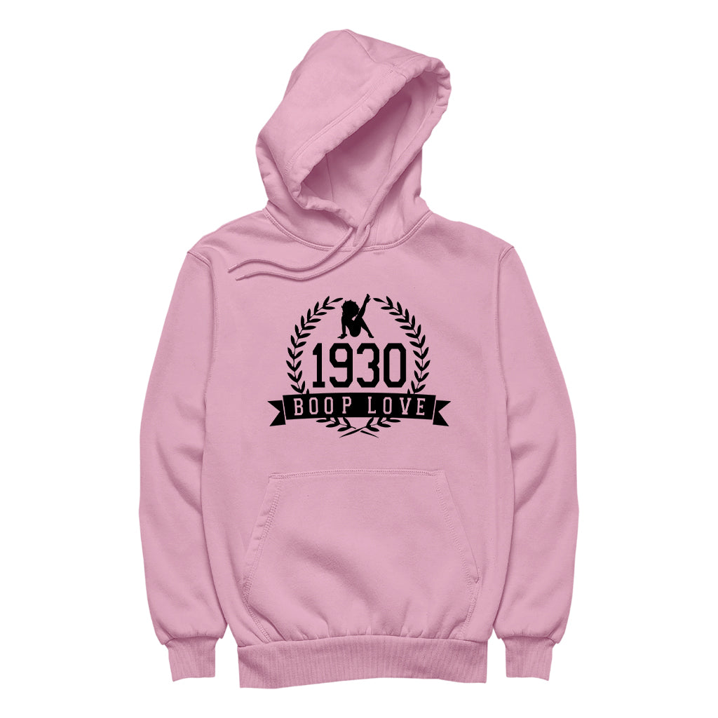Betty Boop 1930 Crest Women's Hooded Sweatshirt-Betty Boop Shop