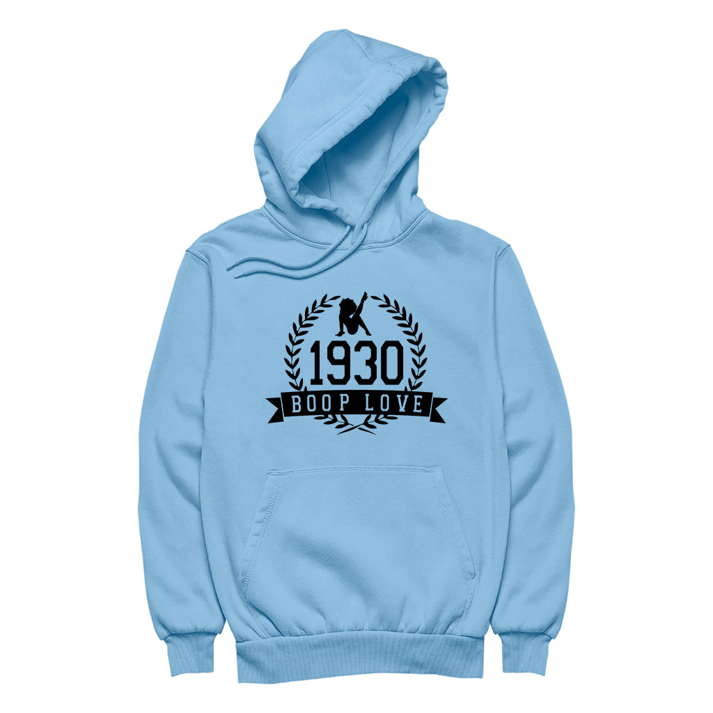 Betty Boop 1930 Crest Women's Hooded Sweatshirt-Betty Boop Shop