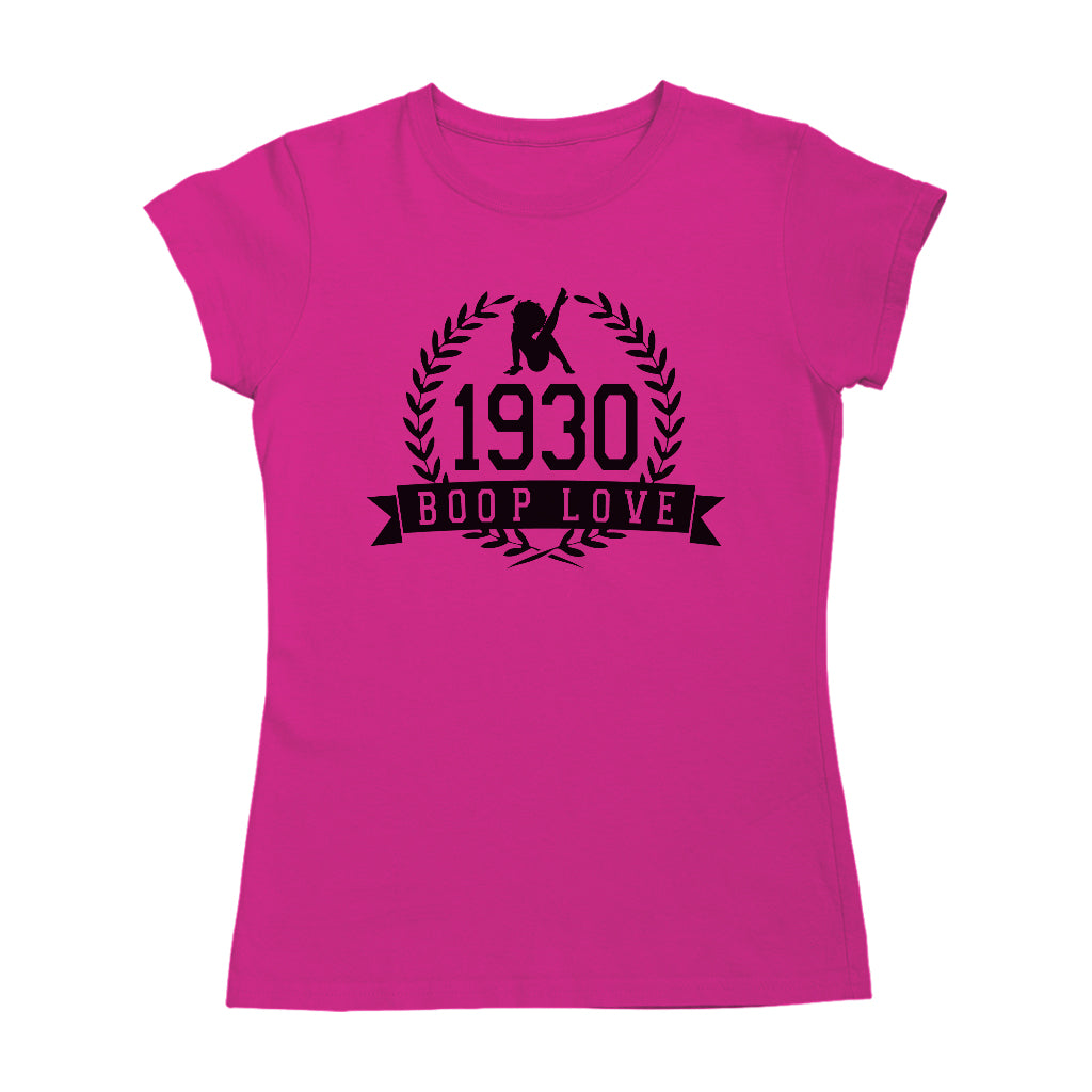 Betty Boop 1930 Crest Women's T-Shirt-Betty Boop Shop