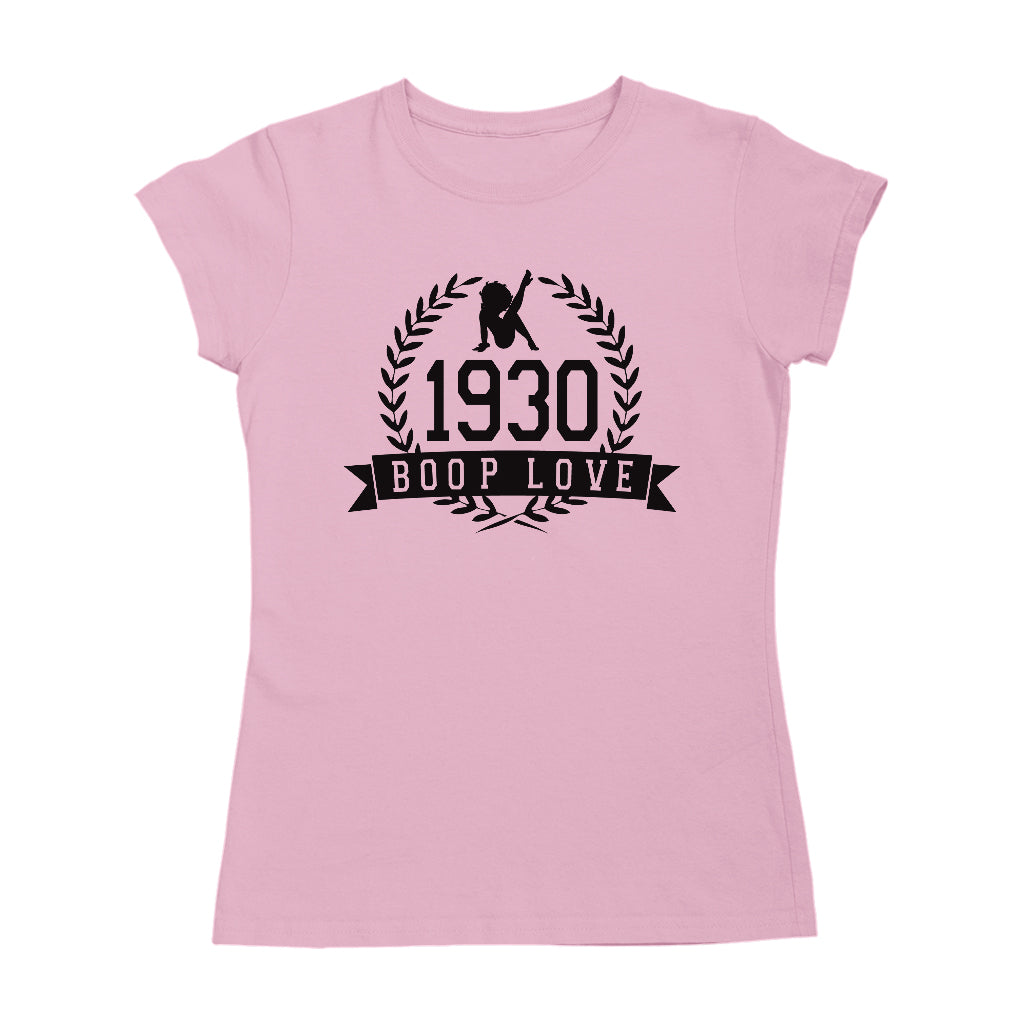 Betty Boop 1930 Crest Women's T-Shirt-Betty Boop Shop