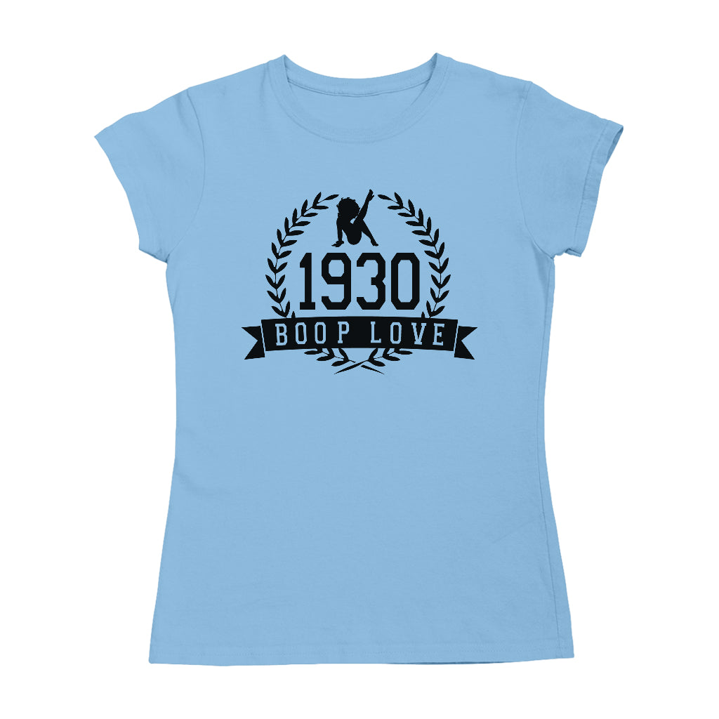 Betty Boop 1930 Crest Women's T-Shirt-Betty Boop Shop