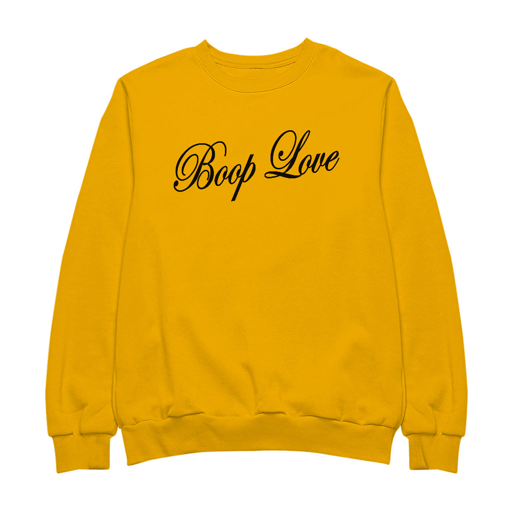 Bettu Boop Boop Love Men's Sweatshirt-Betty Boop Shop