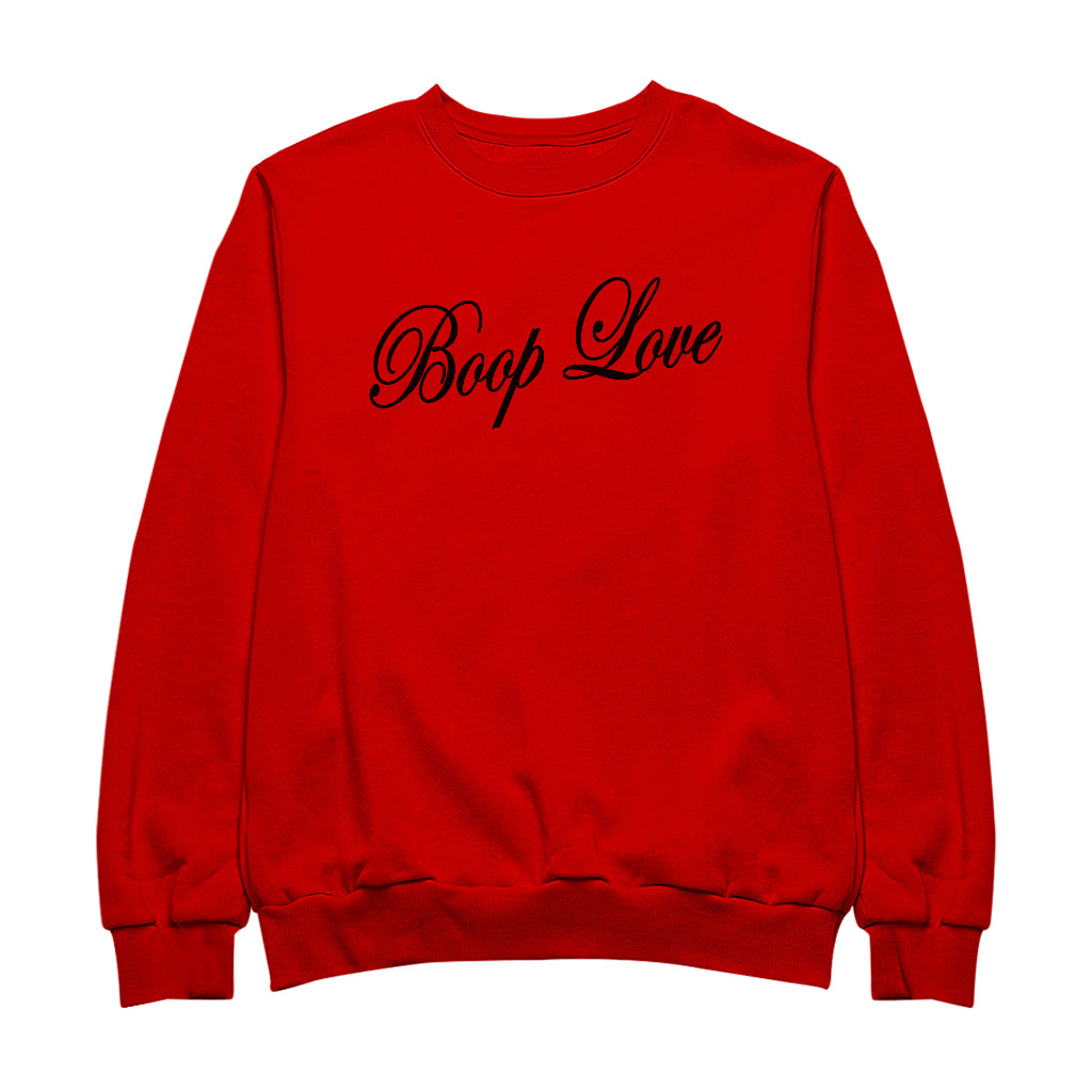 Bettu Boop Boop Love Men's Sweatshirt-Betty Boop Shop