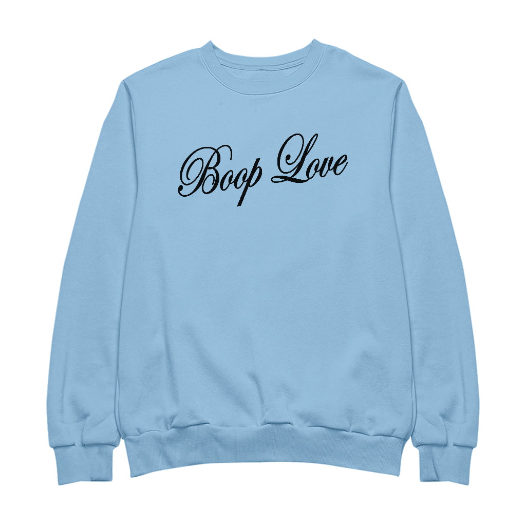 Bettu Boop Boop Love Men's Sweatshirt-Betty Boop Shop
