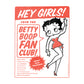 Betty Boop Hey Girls Fan Club Men's Sweatshirt-Betty Boop Shop